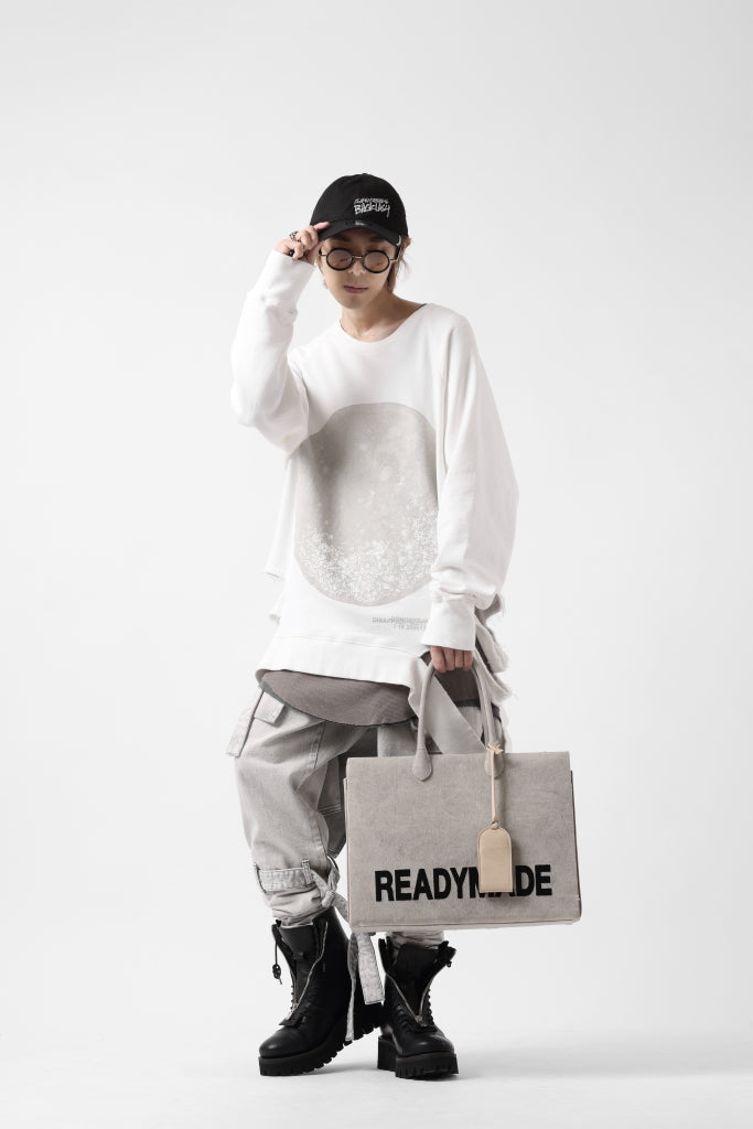 画像をギャラリービューアに読み込む, READYMADE SHOPPING BAG 40 LOGO (WHITE)