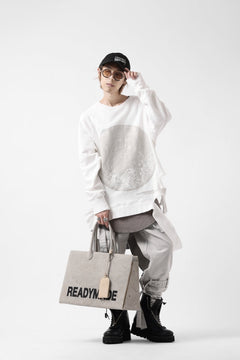 画像をギャラリービューアに読み込む, READYMADE SHOPPING BAG 40 LOGO (WHITE)