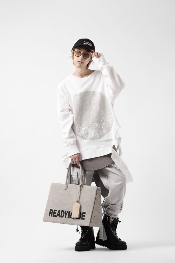 画像をギャラリービューアに読み込む, READYMADE SHOPPING BAG 40 LOGO (WHITE)