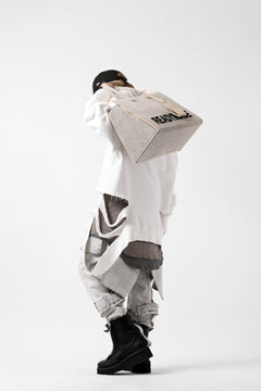 画像をギャラリービューアに読み込む, READYMADE SHOPPING BAG 40 LOGO (WHITE)