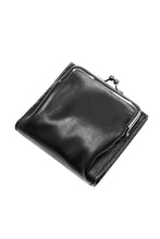画像をギャラリービューアに読み込む, discord Yohji Yamamoto Clasp Wallet / Cow Skin Leather (BLACK)
