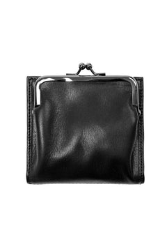 画像をギャラリービューアに読み込む, discord Yohji Yamamoto Clasp Wallet / Cow Skin Leather (BLACK)
