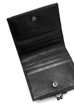 画像をギャラリービューアに読み込む, discord Yohji Yamamoto Clasp Wallet / Cow Skin Leather (BLACK)