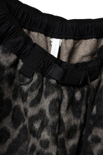 画像をギャラリービューアに読み込む, Y-3 Yohji Yamamoto LEOPARD WIDEGAME SHORTS / MIX WOOL MOHAIR (MULTI)