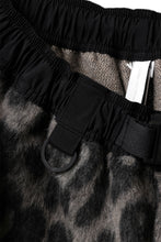 画像をギャラリービューアに読み込む, Y-3 Yohji Yamamoto LEOPARD WIDEGAME SHORTS / MIX WOOL MOHAIR (MULTI)