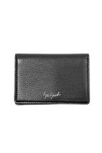 画像をギャラリービューアに読み込む, discord Yohji Yamamoto Card Holder / Shrink Cow Skin Leather (BLACK)