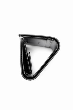 画像をギャラリービューアに読み込む, discord Yohji Yamamoto Tri Folded Compact Wallet / Smooth Cow Skin Leather (BLACK)