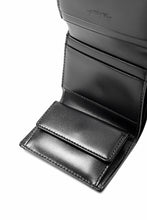 画像をギャラリービューアに読み込む, discord Yohji Yamamoto Tri Folded Compact Wallet / Smooth Cow Skin Leather (BLACK)