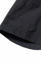 画像をギャラリービューアに読み込む, D-VEC WIDE FLARED SHORTS / W WATER REPELLENT NYLON TAFFETA (NIGHT SEA BLACK)