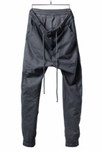 Load image into Gallery viewer, daub DYEING EASY TROUSER PANTS / STRETCH TWILL COTTON (GREY)
