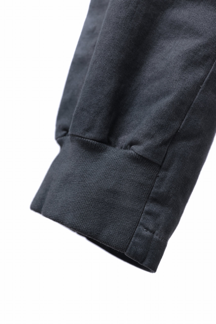 Load image into Gallery viewer, daub DYEING EASY TROUSER PANTS / STRETCH TWILL COTTON (GREY)