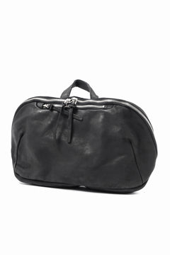 Load image into Gallery viewer, ISAMU KATAYAMA BACKLASH CROSS BODY BAG / DOUBLE-SHOULDER OBJECT DYED (BLACK)