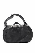 Load image into Gallery viewer, ISAMU KATAYAMA BACKLASH CROSS BODY BAG / DOUBLE-SHOULDER OBJECT DYED (BLACK)