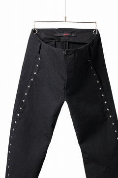画像をギャラリービューアに読み込む, m.a+ 3 pocket silver cross studds tight pants / P1CM/S/CM4 (BLACK)