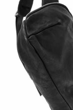 Load image into Gallery viewer, ISAMU KATAYAMA BACKLASH CROSS BODY BAG / DOUBLE-SHOULDER OBJECT DYED (BLACK)