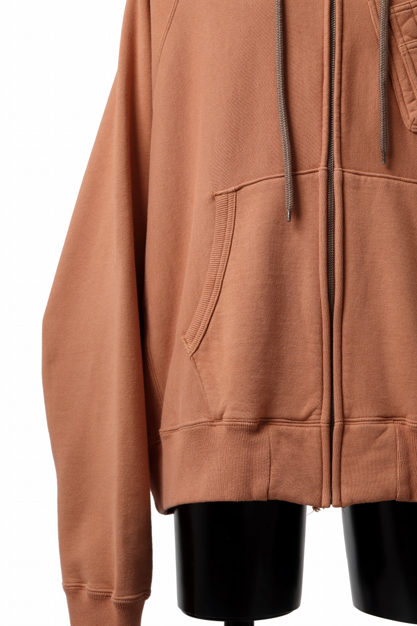 画像をギャラリービューアに読み込む, FACETASM CHEST-POCKET ZIP HOODIE (BROWN)