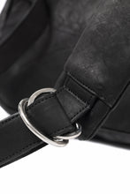 Load image into Gallery viewer, ISAMU KATAYAMA BACKLASH CROSS BODY BAG / DOUBLE-SHOULDER OBJECT DYED (BLACK)