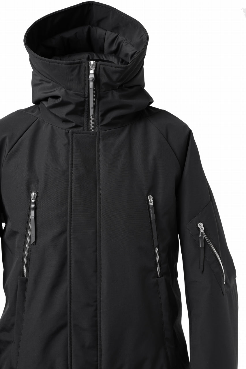 画像をギャラリービューアに読み込む, 11 BY BORIS BIDJAN SABERI HOODIE PADDED JACKET / PRIMALOFT® 200GR "J17-F-1323" (BLACK)