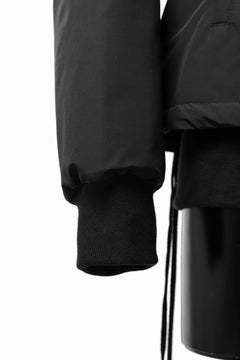 画像をギャラリービューアに読み込む, 11 BY BORIS BIDJAN SABERI HOODIE PADDED JACKET / PRIMALOFT® 200GR "J17-F-1323" (BLACK)
