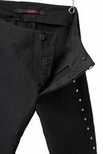 画像をギャラリービューアに読み込む, m.a+ 3 pocket silver cross studds tight pants / P1CM/S/CM4 (BLACK)