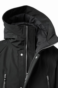 画像をギャラリービューアに読み込む, 11 BY BORIS BIDJAN SABERI HOODIE PADDED JACKET / PRIMALOFT® 200GR &quot;J17-F-1323&quot; (BLACK)