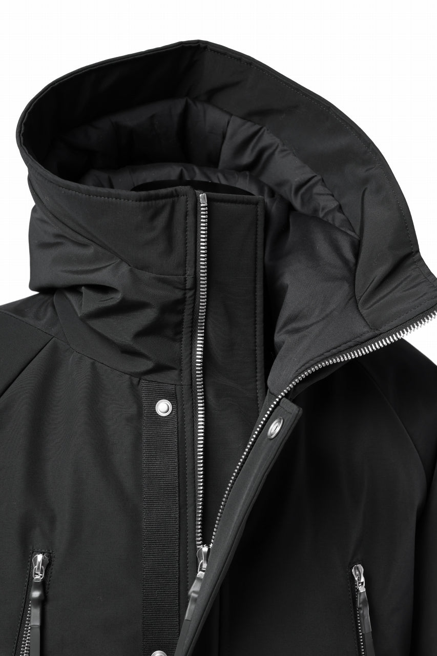 画像をギャラリービューアに読み込む, 11 BY BORIS BIDJAN SABERI HOODIE PADDED JACKET / PRIMALOFT® 200GR "J17-F-1323" (BLACK)