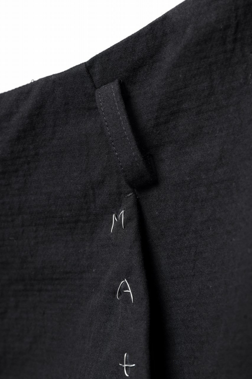 画像をギャラリービューアに読み込む, m.a+ 3 pocket silver cross studds tight pants / P1CM/S/CM4 (BLACK)