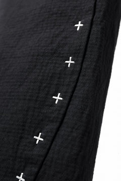 画像をギャラリービューアに読み込む, m.a+ 3 pocket silver cross studds tight pants / P1CM/S/CM4 (BLACK)