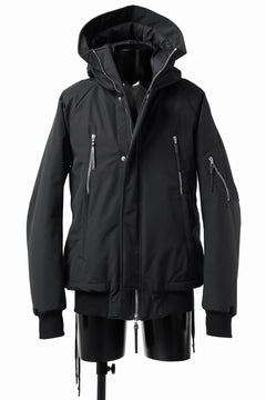 画像をギャラリービューアに読み込む, 11 BY BORIS BIDJAN SABERI HOODIE PADDED JACKET / PRIMALOFT® 200GR "J17-F-1323" (BLACK)