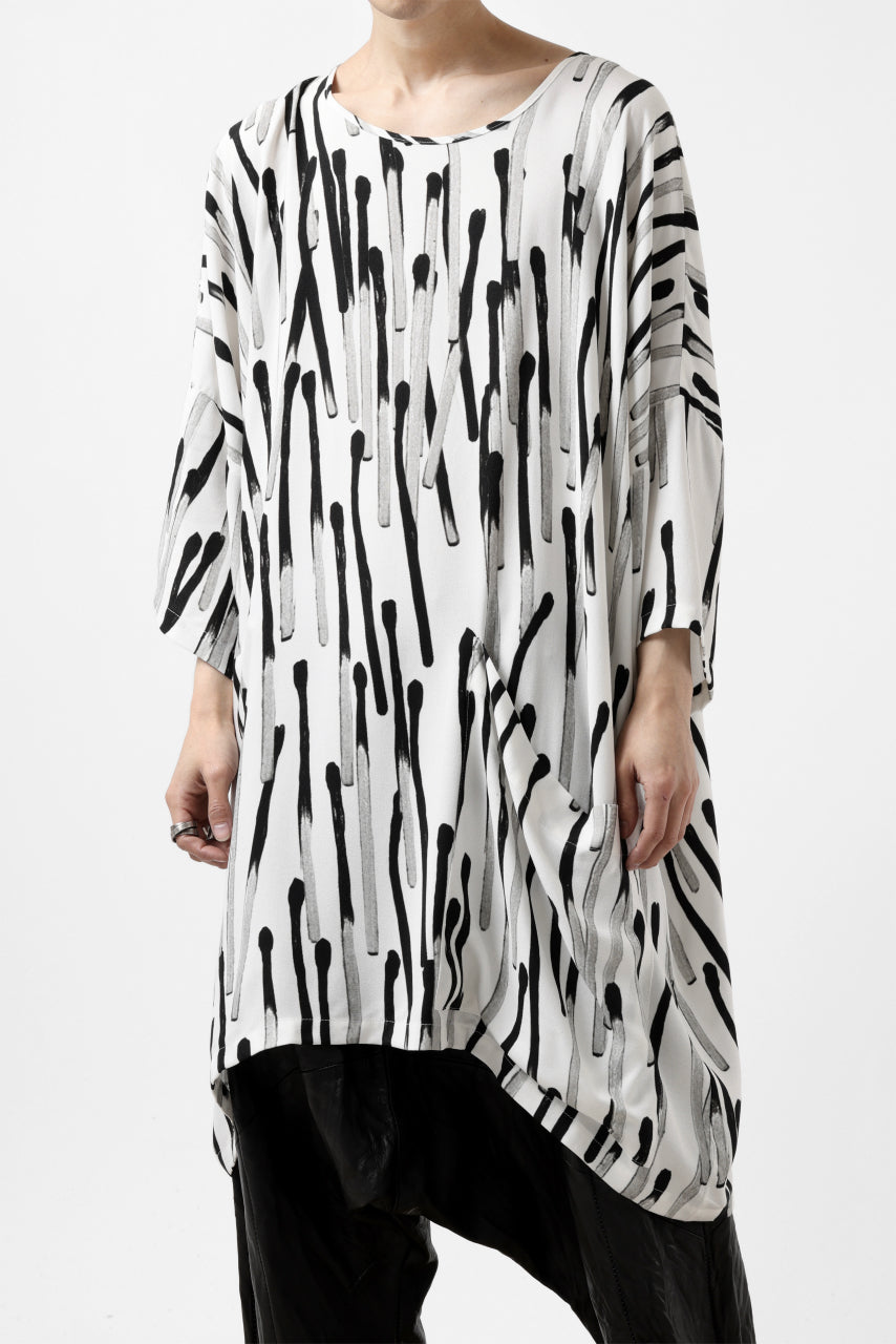 PAL OFFNER OVER SIZED TUNIC / VISCOSE (MATCHES PRINT)