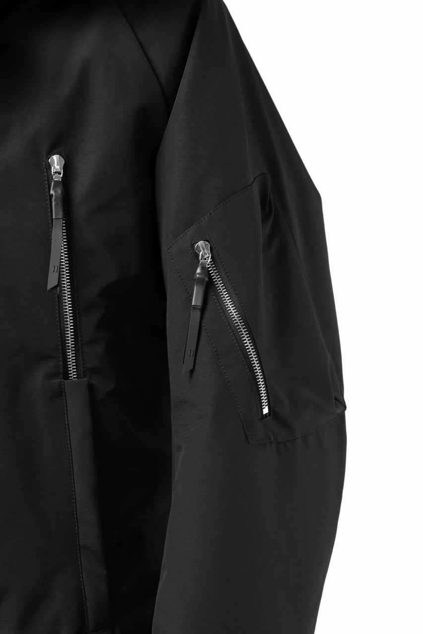 画像をギャラリービューアに読み込む, 11 BY BORIS BIDJAN SABERI HOODIE PADDED JACKET / PRIMALOFT® 200GR "J17-F-1323" (BLACK)
