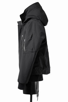 画像をギャラリービューアに読み込む, 11 BY BORIS BIDJAN SABERI HOODIE PADDED JACKET / PRIMALOFT® 200GR "J17-F-1323" (BLACK)