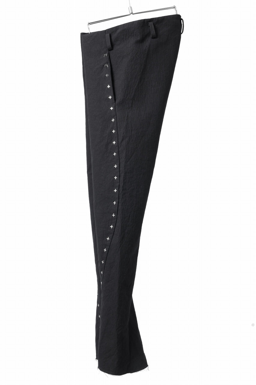 画像をギャラリービューアに読み込む, m.a+ 3 pocket silver cross studds tight pants / P1CM/S/CM4 (BLACK)