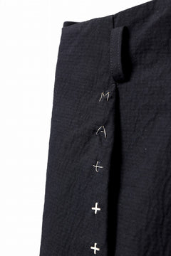 画像をギャラリービューアに読み込む, m.a+ 3 pocket silver cross studds tight pants / P1CM/S/CM4 (BLACK)