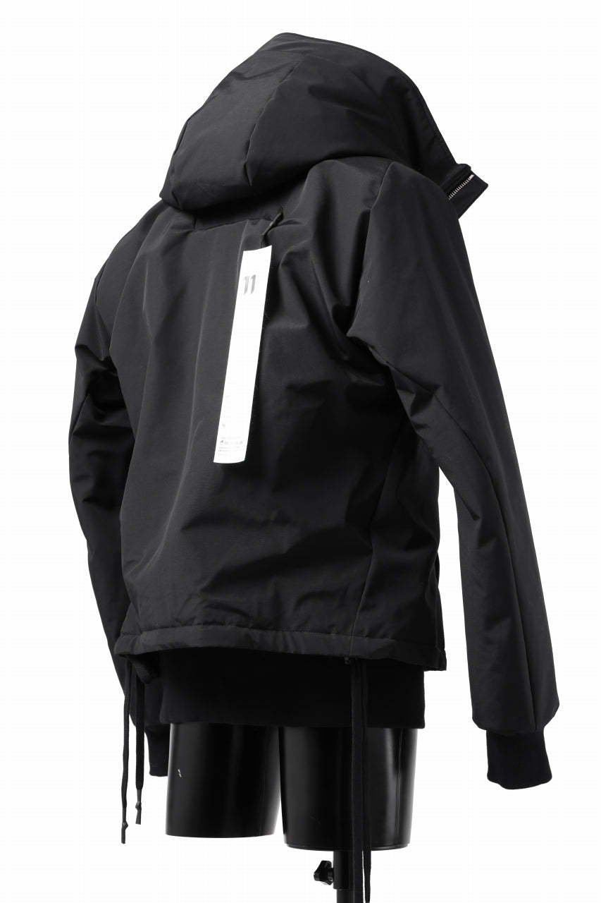 画像をギャラリービューアに読み込む, 11 BY BORIS BIDJAN SABERI HOODIE PADDED JACKET / PRIMALOFT® 200GR &quot;J17-F-1323&quot; (BLACK)