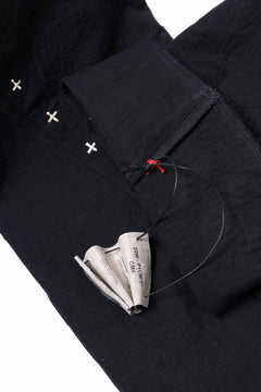 画像をギャラリービューアに読み込む, m.a+ 3 pocket silver cross studds tight pants / P1CM/S/CM4 (BLACK)