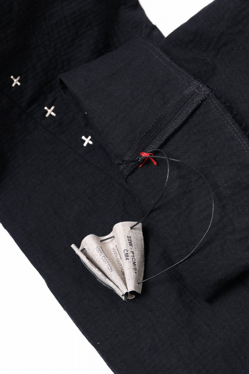 画像をギャラリービューアに読み込む, m.a+ 3 pocket silver cross studds tight pants / P1CM/S/CM4 (BLACK)