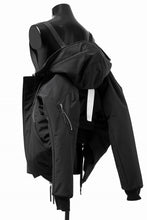 画像をギャラリービューアに読み込む, 11 BY BORIS BIDJAN SABERI HOODIE PADDED JACKET / PRIMALOFT® 200GR &quot;J17-F-1323&quot; (BLACK)