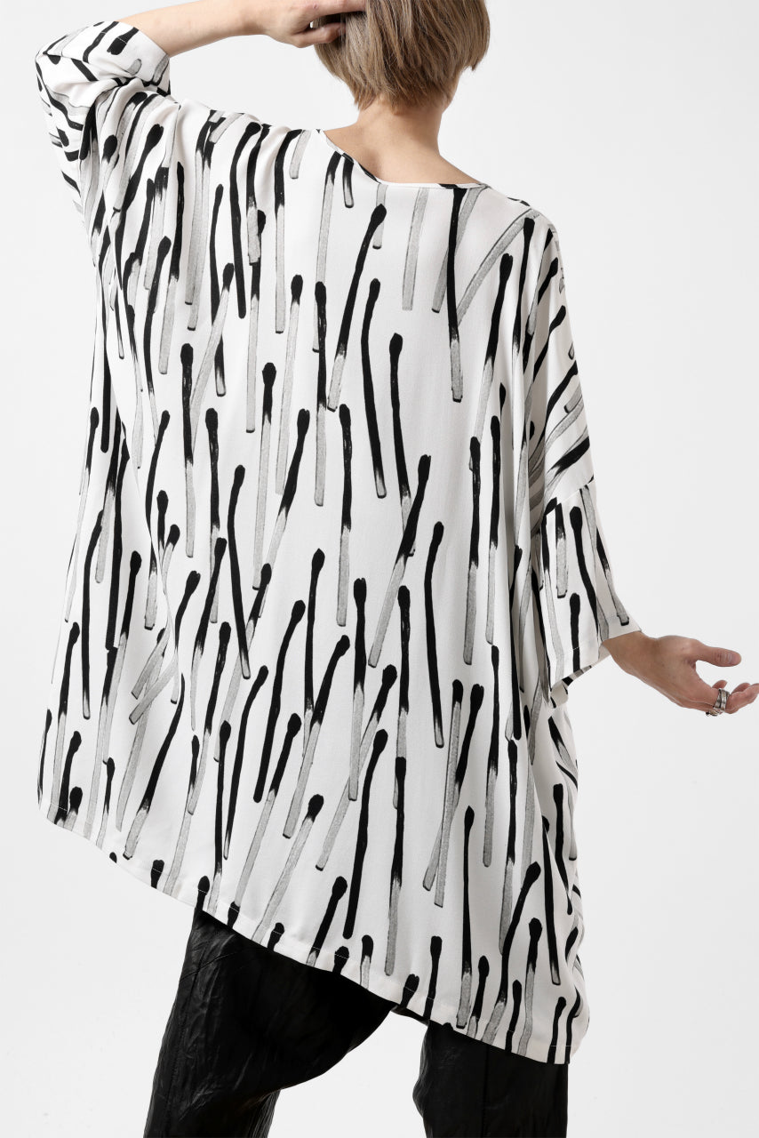 PAL OFFNER OVER SIZED TUNIC / VISCOSE (MATCHES PRINT)