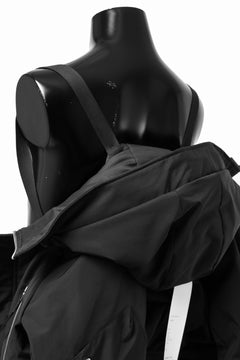 画像をギャラリービューアに読み込む, 11 BY BORIS BIDJAN SABERI HOODIE PADDED JACKET / PRIMALOFT® 200GR "J17-F-1323" (BLACK)
