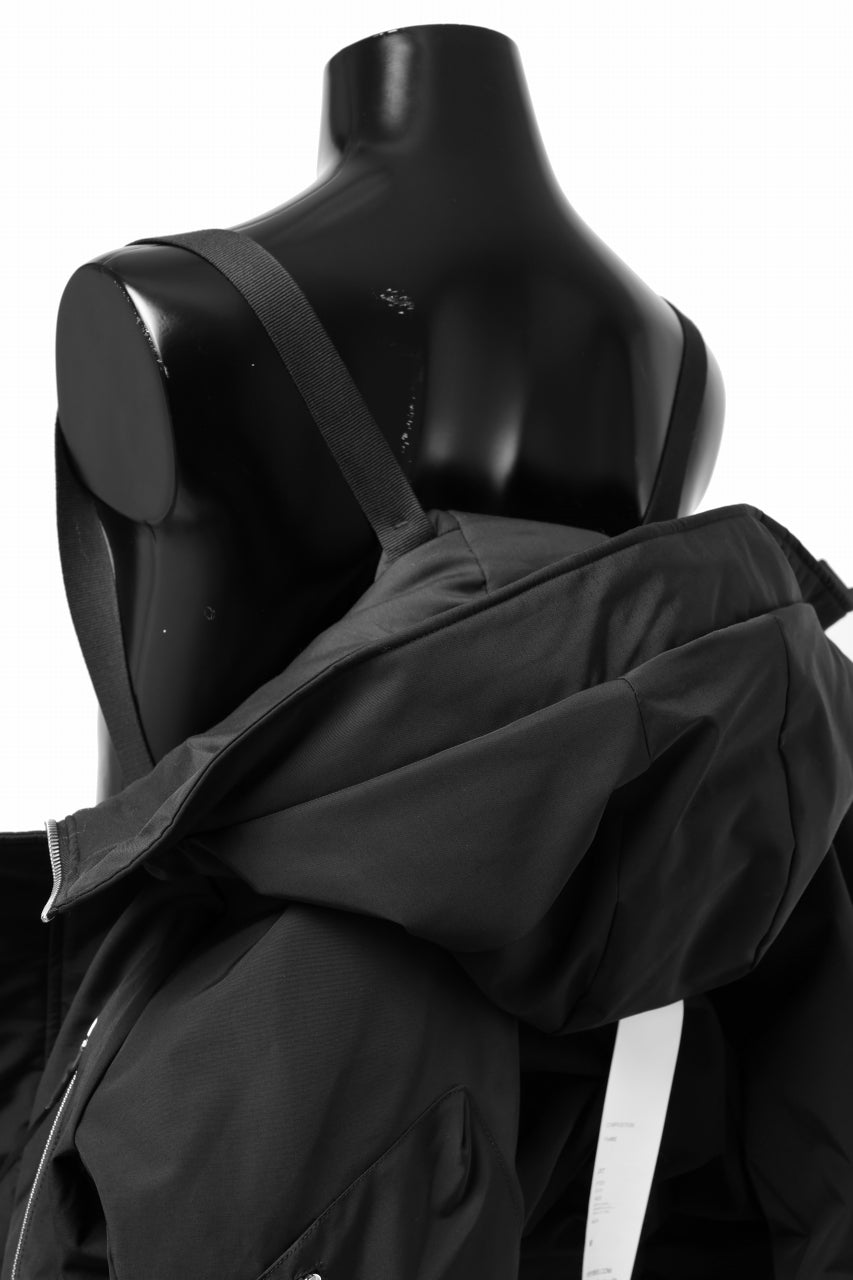 画像をギャラリービューアに読み込む, 11 BY BORIS BIDJAN SABERI HOODIE PADDED JACKET / PRIMALOFT® 200GR "J17-F-1323" (BLACK)