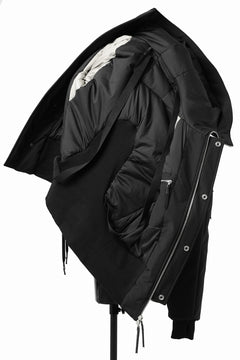 画像をギャラリービューアに読み込む, 11 BY BORIS BIDJAN SABERI HOODIE PADDED JACKET / PRIMALOFT® 200GR &quot;J17-F-1323&quot; (BLACK)