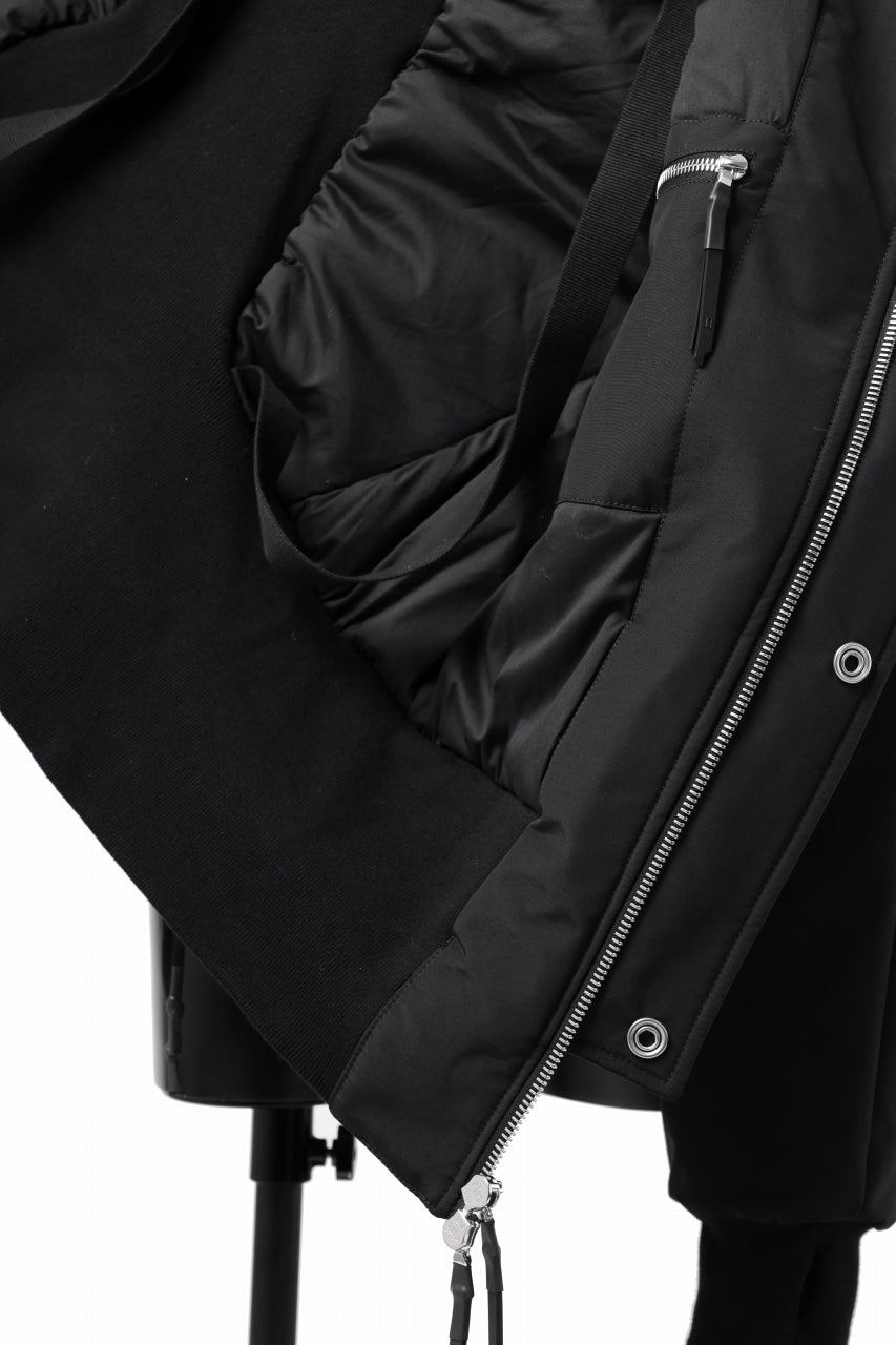 画像をギャラリービューアに読み込む, 11 BY BORIS BIDJAN SABERI HOODIE PADDED JACKET / PRIMALOFT® 200GR &quot;J17-F-1323&quot; (BLACK)