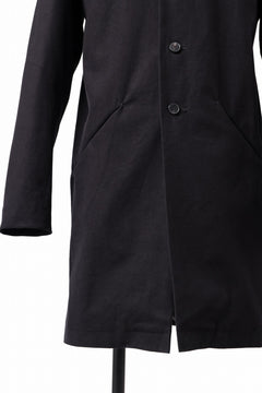 Load image into Gallery viewer, m.a+ diagonal pocket medium fit coat / C256/CE6 (BLACK)