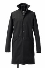 Load image into Gallery viewer, m.a+ diagonal pocket medium fit coat / C256/CE6 (BLACK)