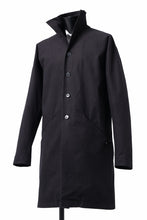 Load image into Gallery viewer, m.a+ diagonal pocket medium fit coat / C256/CE6 (BLACK)