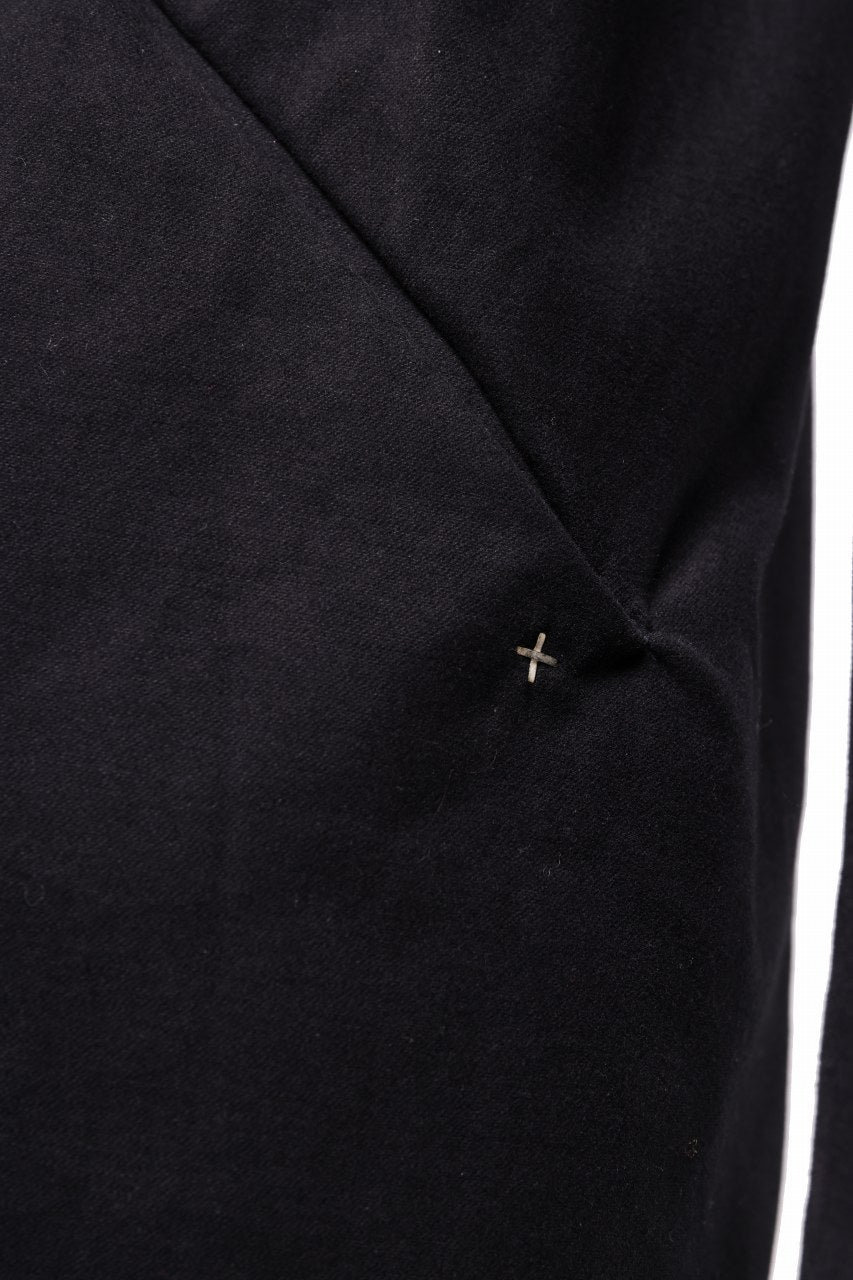 Load image into Gallery viewer, m.a+ diagonal pocket medium fit coat / C256/CE6 (BLACK)
