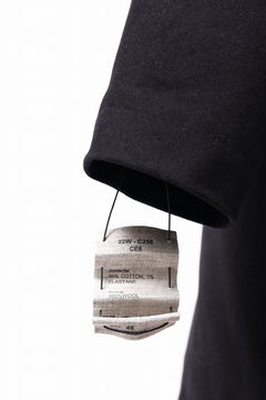 Load image into Gallery viewer, m.a+ diagonal pocket medium fit coat / C256/CE6 (BLACK)