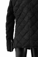 画像をギャラリービューアに読み込む, ISAMU KATAYAMA BACKLASH HOODED DOWN JACKET / KANGAROO REVERSE + POLISH WHITE GOOSE (BLACK)