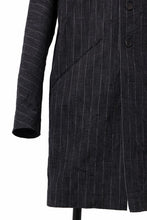 画像をギャラリービューアに読み込む, m.a+ diagonal pocket medium fit coat / C256/CWST (BLACK/WHITE)